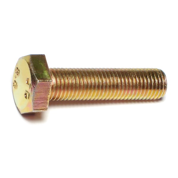 Midwest Fastener Class 8.8, M10-1.25 Hex Head Cap Screw, Zinc Plated Steel, 40 mm L, 6 PK 73565 - main